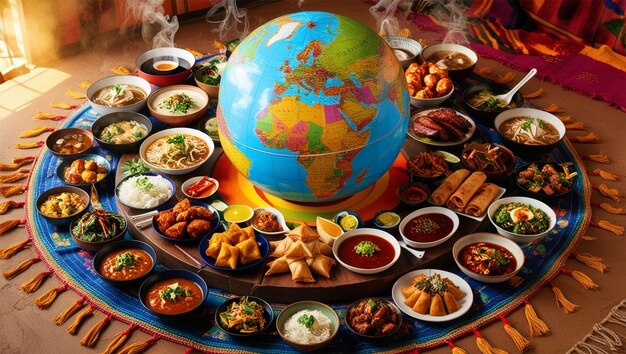 Flavors Of The World: International Food Delights