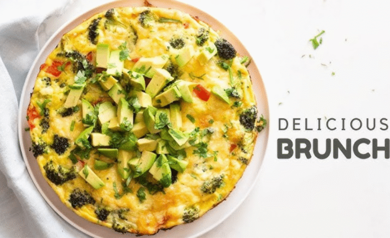Delicious Veggie Frittata: A Healthy Breakfast Or Brunch Option